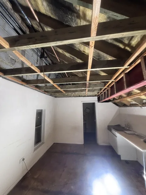 Controlled artex plasterboard strip-out in Chelsea