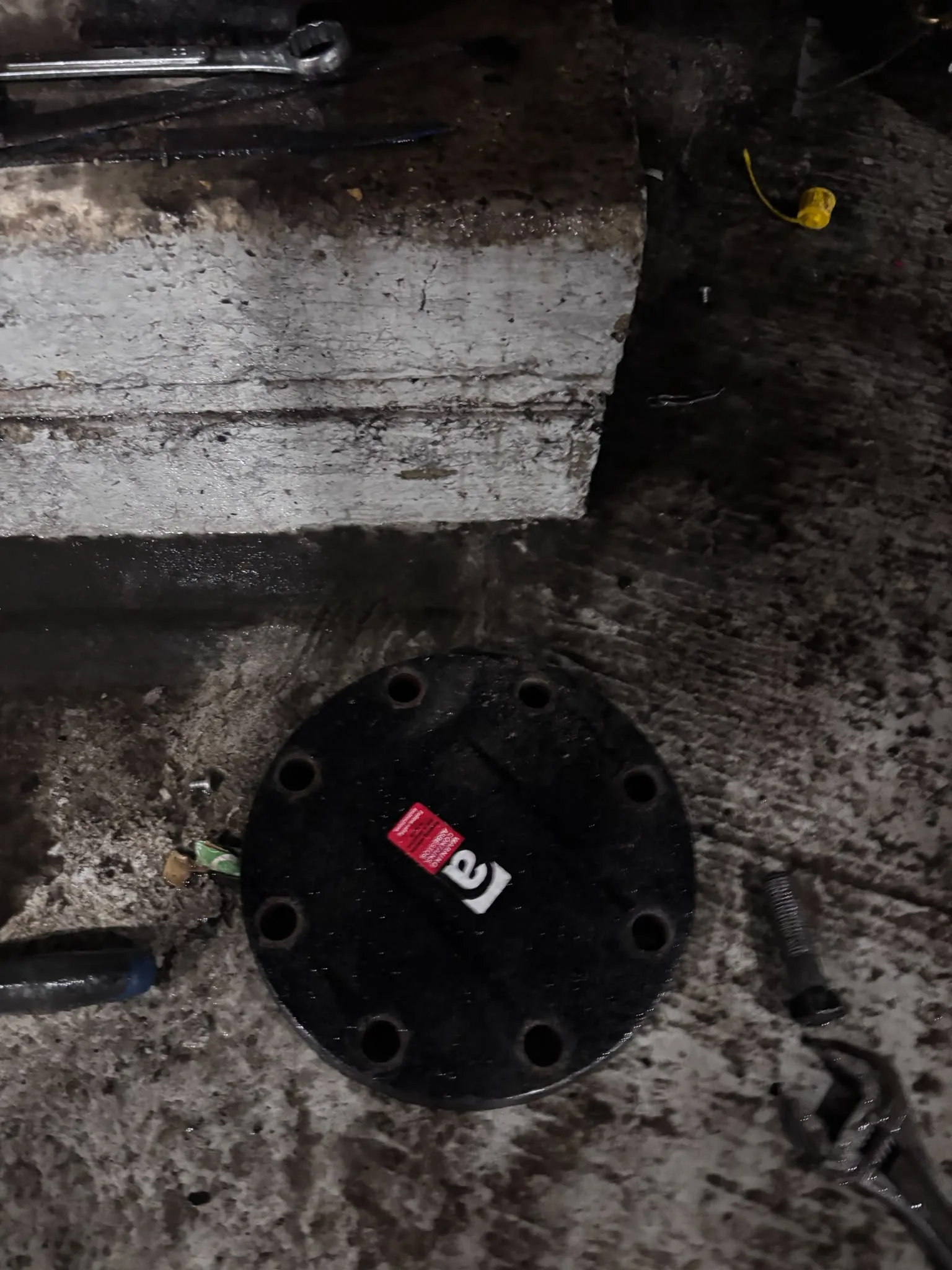Artex scraping from a concrete ceiling during Chelsea refurbishment