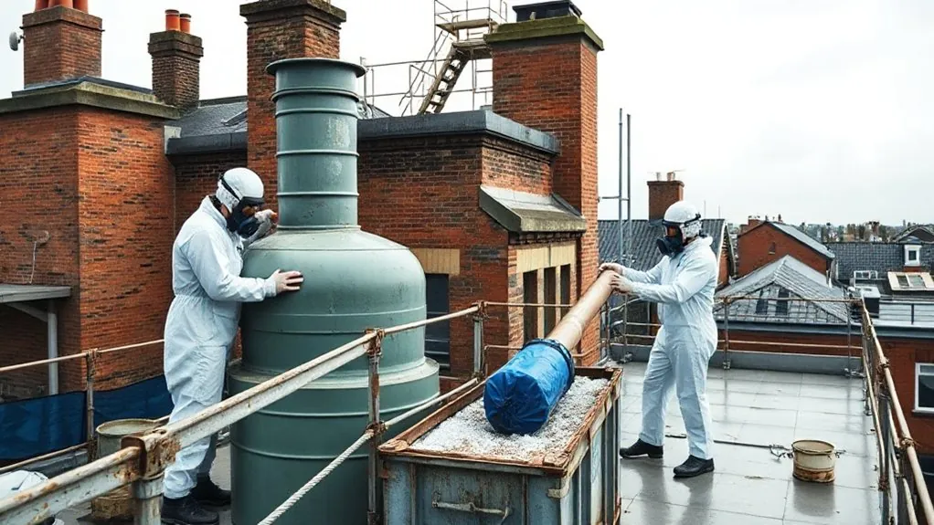 Water Tank & Flue Removal in Chelsea — HSE-licensed specialists